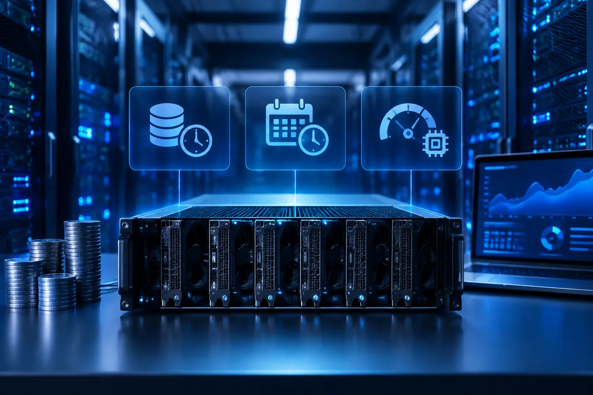 Ảnh minh họa: Chi phí thuê GPU Server: tính theo giờ, tháng và tải