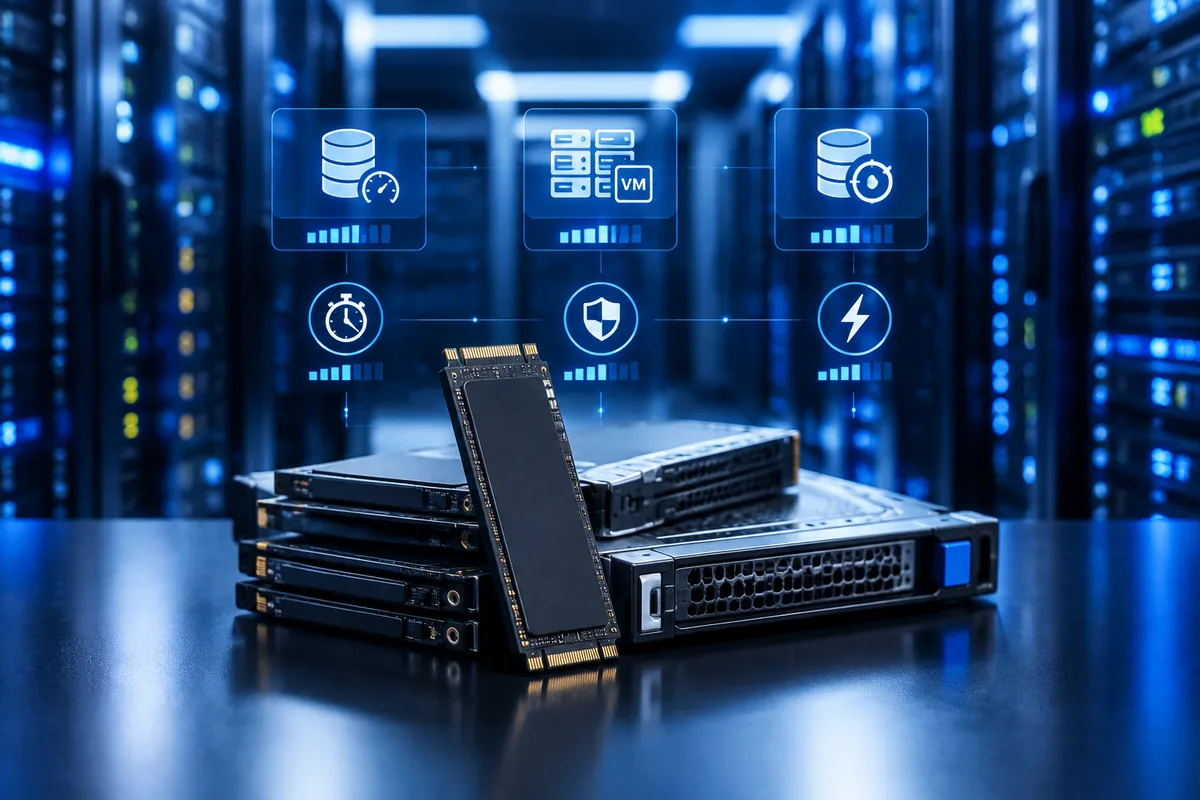 Ảnh minh họa: Chọn NVMe cho máy chủ: latency, độ bền và workload