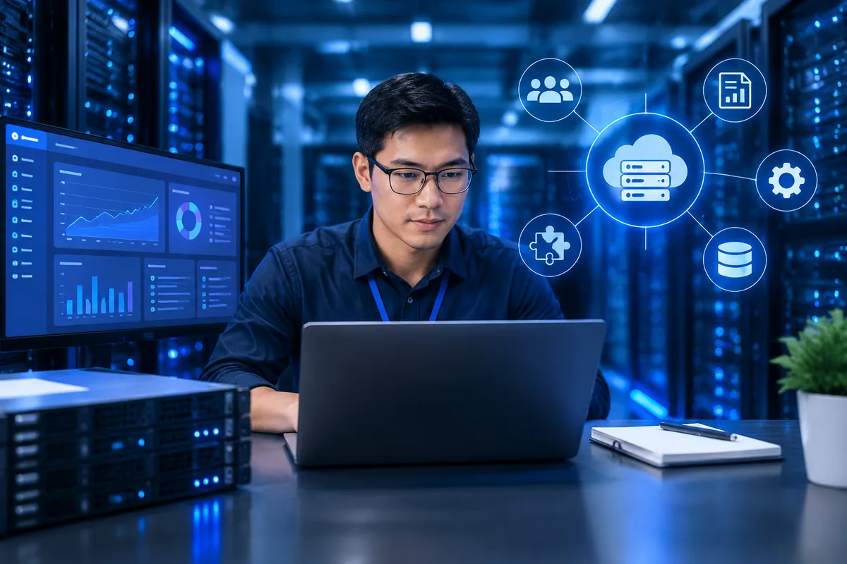 Ảnh minh họa: Máy chủ ERPNext: chọn cấu hình và nghiệm thu tải