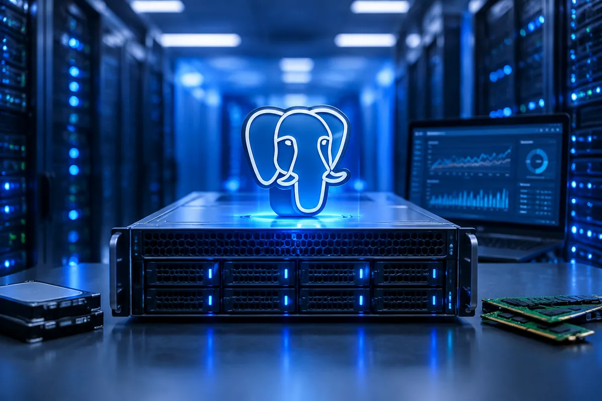 Ảnh minh họa: Máy chủ PostgreSQL: RAM, storage và cách nghiệm thu