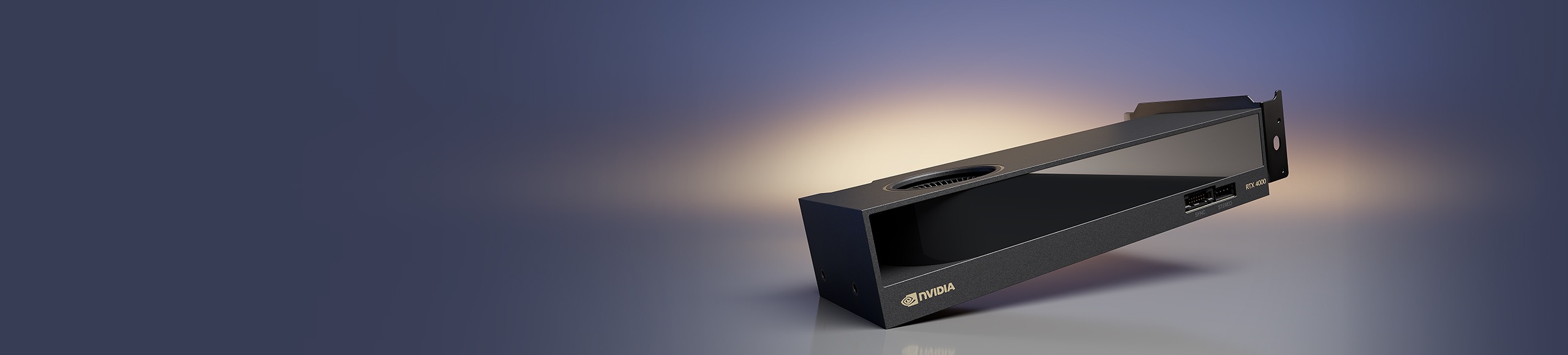 Hình minh họa RTX 4000 SFF Ada từ tài liệu sản phẩm NVIDIA
