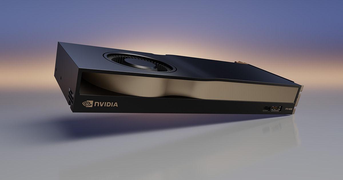 Hình minh họa RTX 4500 Ada từ tài liệu sản phẩm NVIDIA